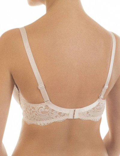 Бюстгальтер балконет с гелевым пуш-ап Nikol Djumon 132 17 серебристый пион, Цвет: серебристый пион, Размеры: 75E, изображение 2