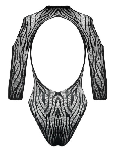 Соблазнительное боди Obsessive B130 TEDDY, Цвет: черный, Размеры: S/M/L, изображение 6