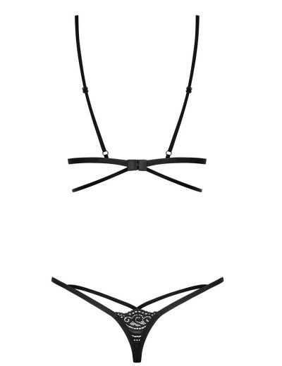 Сексуальный комплект Obsessive DIYOSA SET, Цвет: черный, Размеры: L/XL, изображение 4 Сексуальный комплект Obsessive DIYOSA SET, Цвет: черный, Размеры: L/XL, изображение 4