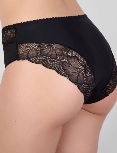 Трусы слипы Simona M 035/24 черный, Цвет: черный, Размеры: M, изображение 2