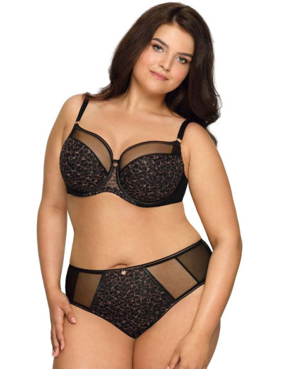 Трусы слипы Ava TIGER EYE 1934 figi, Цвет: черный, Размеры: 3XL, изображение 2