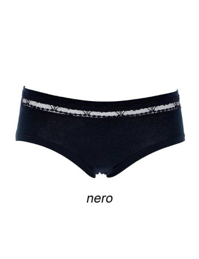 Набор хлопковых трусов слипы-миди Cotonella GD168 L_ALTRA bianco (2 шт), Цвет: bianco (белый), Размеры: M, изображение 3