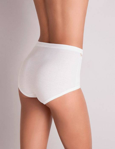 Набор хлопковых трусов слипы-макси Cotonella GD169 L_ALTRA bianco (2 шт), Цвет: bianco (белый), Размеры: M, изображение 2