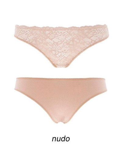 Набор трусов бразилиана Cotonella GD170 L_ALTRA nudo (2 шт), Цвет: nudo (бежевый), Размеры: XL, изображение 3