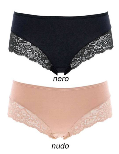 Набор хлопковых трусов слипы-миди Cotonella GD173 L_ALTRA nudo (2 шт), Цвет: nudo (бежевый), Размеры: L, изображение 3