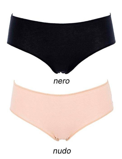 Набор хлопковых трусов слипы-миди Cotonella 3488 L_ALTRA nudo (3 шт), Цвет: nudo (бежевый), Размеры: 3XL, изображение 3