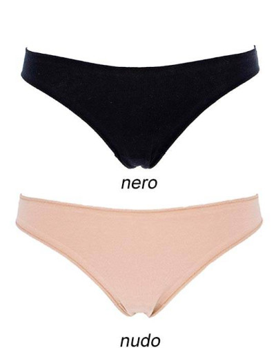 Набор хлопковых трусов бразилиана Cotonella 3490 L_ALTRA nero (3 шт), Цвет: nero (черный), Размеры: S, изображение 3