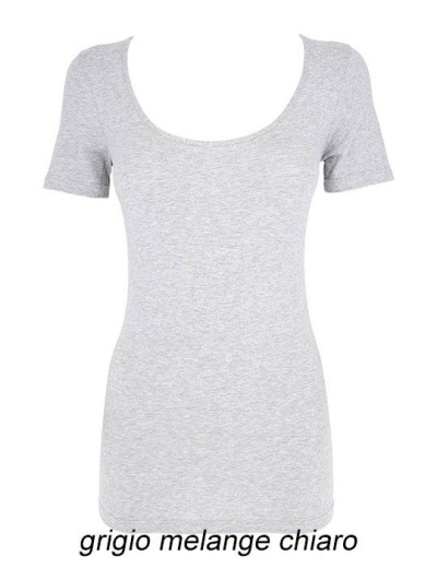 Футболка хлопковая с коротким рукавом Cotonella GD010 L_ALTRA grigio melange, Цвет: grigio melange (серы, Размеры: S, изображение 3