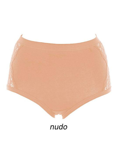 Набор хлопковых трусов слипы-макси Cotonella GD131 L_ALTRA nudo (2 шт), Цвет: nudo (бежевый), Размеры: L, изображение 3