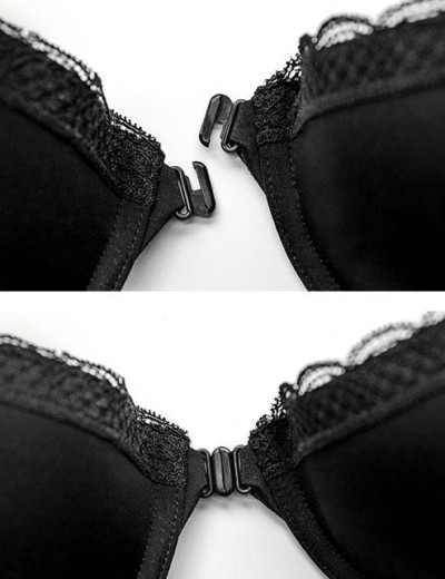 Бюстгальтер с гелевым пуш-ап и оригинальной спинкой Dimanche VIVIENE 1580 черный, Цвет: черный, Размеры: 70B, изображение 3