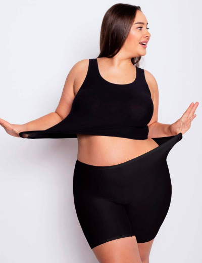 Бесшовные шорты Julimex BERMUDY MAMA FLEXI черный, Цвет: черный, Размеры: UN, изображение 2