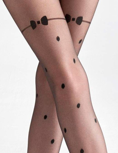Фантазийные колготки Marilyn NATTI U11 20 den черный, Цвет: черный, Размеры: 5, изображение 3