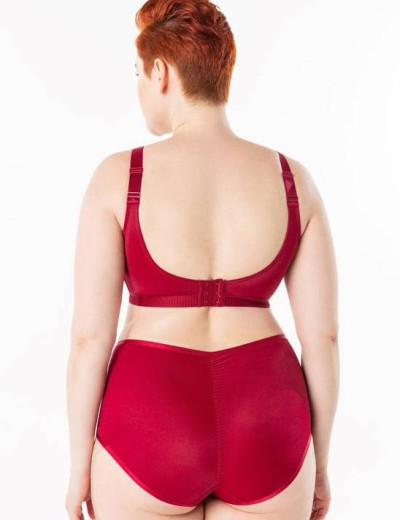 Бюстгальтер мягкий без косточек Sermija LIZE 180-19-L / 181-19-L красная румба, Цвет: красная румба, Размеры: 80C, изображение 4