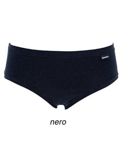 Набор трусов слипов Cotonella AD190 INTIMO NATURALE (2 шт), Цвета: nero (черный), Размеры: 2XL, изображение 3