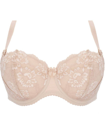 Бюстгальтер балконет Elli 7055 серебристый пион, Цвет: серебристый пион, Размеры: 85F, изображение 5