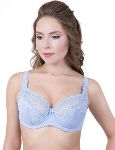 Бюстгальтер полумягкий Elli 9000 голубой, Цвет: голубой, Размеры: 85E, изображение 2