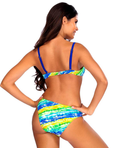 Раздельный купальник пуш-ап Lorin L2389/1, Цвет: мультиколор, Размеры: 70B, изображение 2