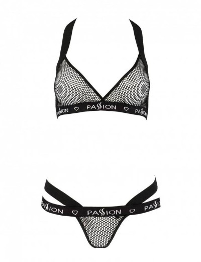 Соблазнительный комплект Passion ARIN SET, Цвет: черный, Размеры: 2XL/3XL, изображение 3