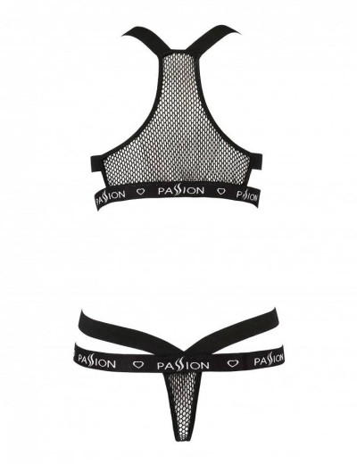 Соблазнительный комплект Passion ARIN SET, Цвет: черный, Размеры: 2XL/3XL, изображение 4