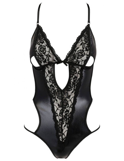 Соблазнительное боди Passion ASUNA BODY, Цвет: черный, Размеры: S/M, изображение 3
