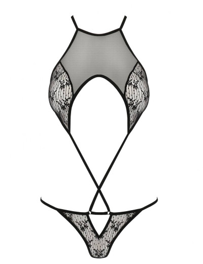 Соблазнительное боди Passion AZALIA BODY, Цвет: черный, Размеры: S/M, изображение 3