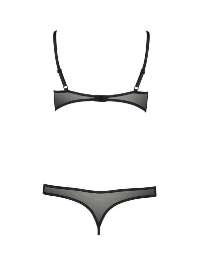 Соблазнительное боди Passion HEIDI BODY, Цвет: черный, Размеры: L/XL, изображение 4