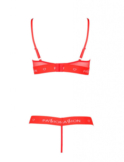Эротический комплект Passion KYOUKA SET red, Цвет: красный, Размеры: L/XL, изображение 4