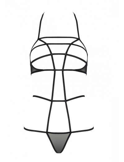 Пикантное боди Passion RITA BODY black, Цвет: черный, Размеры: L/XL, изображение 3