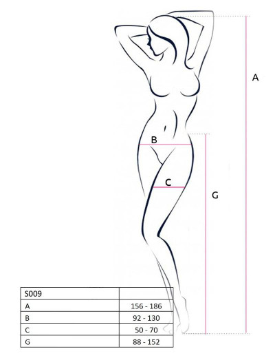 Сексуальные колготки Passion S 009 red, Цвет: красный, Размеры: 1/2, изображение 3