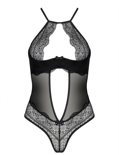 Соблазнительное боди Passion YONA BODY, Цвет: черный, Размеры: 2XL/3XL, изображение 3