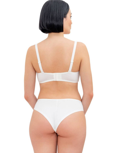 Трусы бразилиана Primaverina COMFORT PN-2075 айвори, Цвет: айвори, Размеры: XS, изображение 4