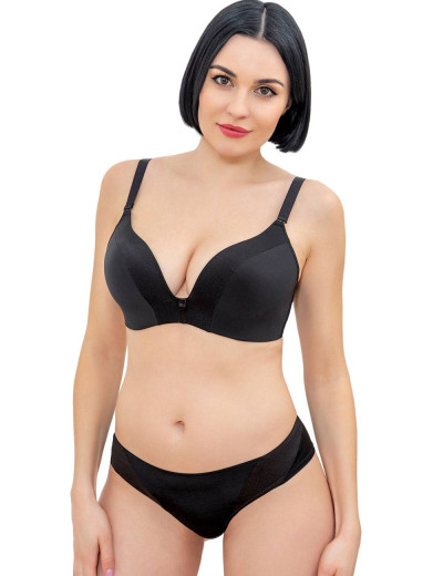 Трусы бразилиана Primaverina COMFORT PN-2075 черный, Цвет: черный, Размеры: XS, изображение 3 Трусы бразилиана Primaverina COMFORT PN-2075 черный, Цвет: черный, Размеры: XS, изображение 3