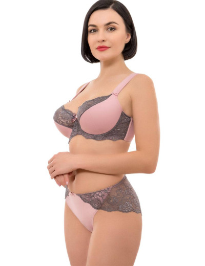 Бюстгальтер полумягкий Primaverina DREAM PN-4312, Цвет: пыльная роза, Размеры: 75D, изображение 4