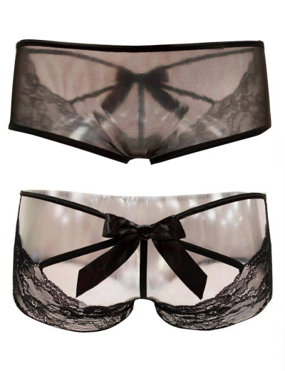 Эротические трусики Anais FANNY PANTY BLACK, Цвет: черный, Размеры: 2XL, изображение 3