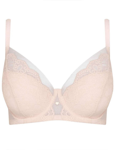 Бюстгальтер балконет Esotiq 38814 ROSINE пудровый, Цвет: пудровый, Размеры: 75G, изображение 4