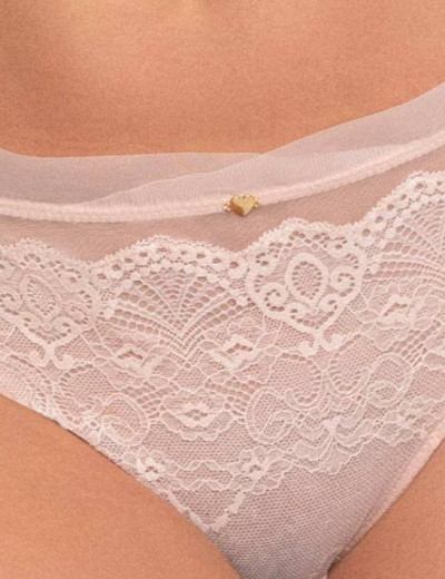 Трусы бразилиана Esotiq 38815 ROSINE пудровый, Цвет: пудровый, Размеры: S, изображение 3