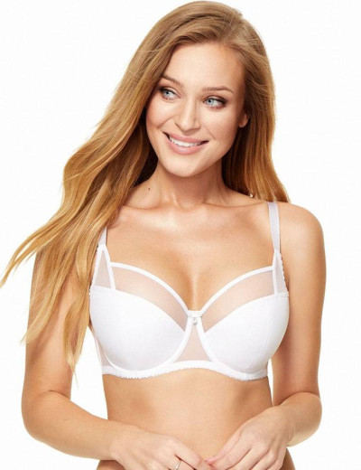 Бюстгальтер полумягкий Kinga SOPHIE BC-676 белый, Цвет: белый, Размеры: 65K, изображение 3