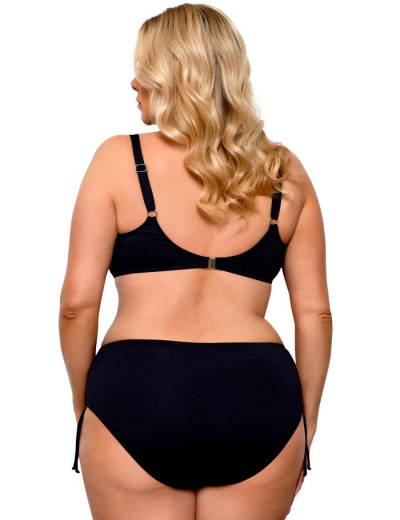 Раздельный купальник с мягкой чашкой Lorin L3088/1 BIG, Цвет: черный, Размеры: 90C, изображение 2