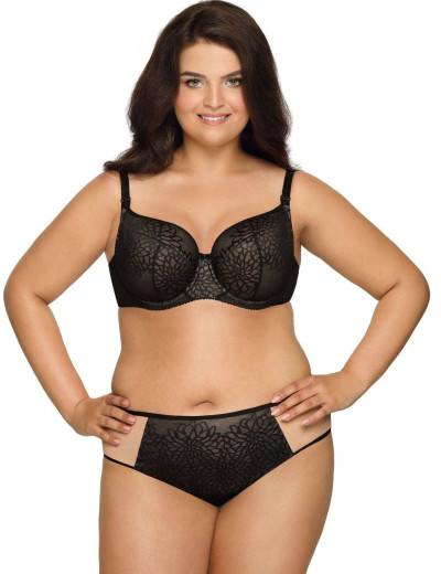 Трусы слипы Ava LOTUS 1915 figi, Цвет: черный, Размеры: L, изображение 2