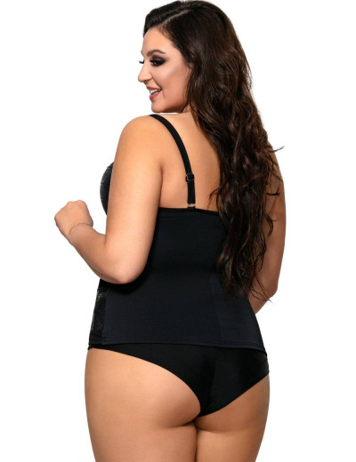 Верх от купальника-танкини с уплотненной чашкой Ava ST20 U, Цвет: черный, Размеры: 80D, изображение 2