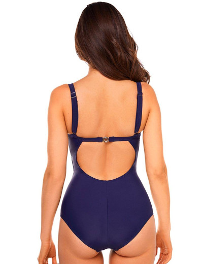 Слитный купальник Ewlon K.8071_607, Цвет: синий, Размеры: M, изображение 2