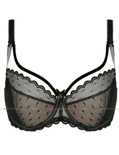 Бюстгальтер полумягкий Gorteks FARGO B3 PU, Цвет: черный, Размеры: 95G, изображение 7