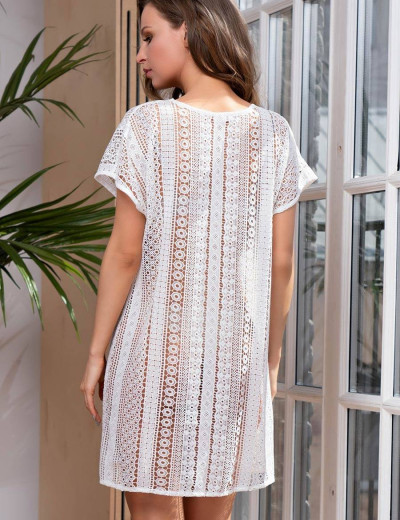 Кружевная туника Mia-Amore JAMAICA 6641 белый, Цвет: белый, Размеры: XS, изображение 2