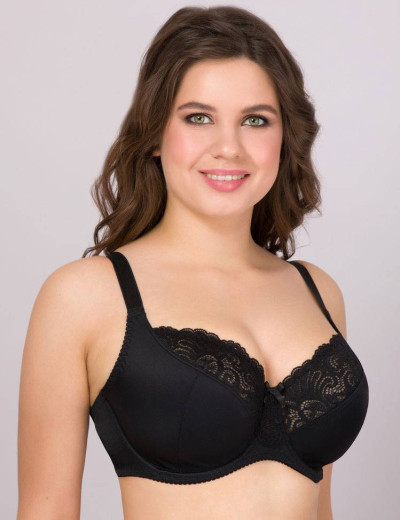 Бюстгальтер мягкий Milavitsa 102830 / 112830 черный, Цвет: черный, Размеры: 70G, изображение 2
