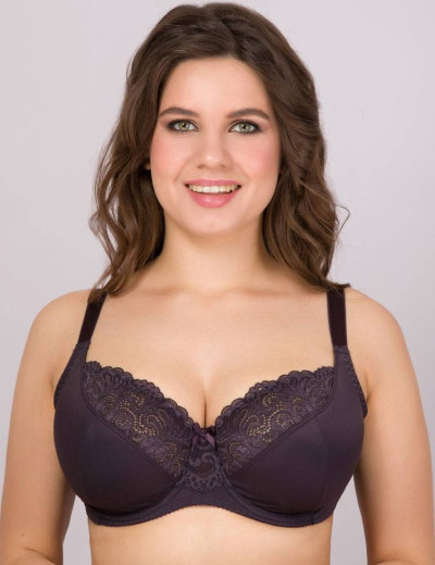 Бюстгальтер мягкий Milavitsa 102830 / 112830 эспрессо, Цвет: эспрессо, Размеры: 75E, изображение 3