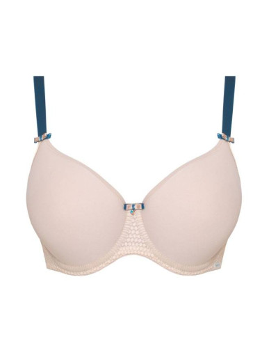 Бюстгальтер гладкий Nipplex ELENI U minimizer, Цвет: капучино, Размеры: 90E, изображение 6