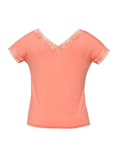 Комплект с шортами Nipplex GRETA PAJAMAS, Цвет: коралл, Размеры: S, изображение 3