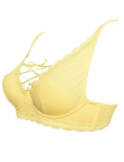 Модный комплект бралетт и бразилиана Sielei MICRO STRIPES 6946+6947, Цвета: rosa, Размеры: 70B, изображение 4