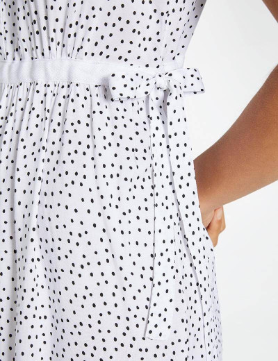 Пляжное платье Ysabel Mora 85717 белый/черный, Цвет: белый/черный, Размеры: M, изображение 4
