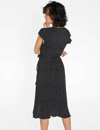 Легкое пляжное платье Ysabel Mora 85718 черный/белый, Цвет: черный/белый, Размеры: M, изображение 2